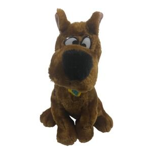 Cartoon Network Scooby Doo Plush Brown Dog Stuffed Animal Cartoon Network Tag
